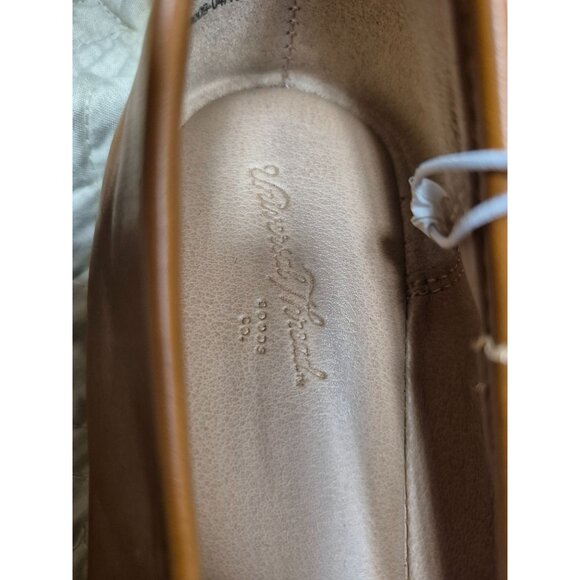 A New Day Women's Cognac Faux Leather Flats Size 6.5 - Picture 5 of 8